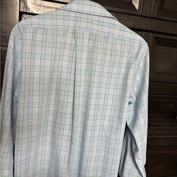 Chaps Green Plaid Men's Shirt - Picture 5 of 5